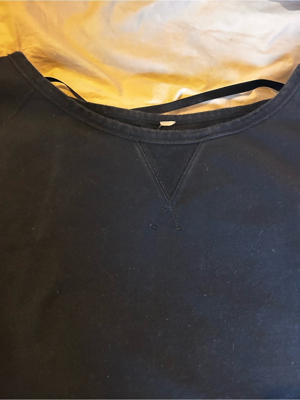 Lululemon Loop Back Crew Black Crewneck Sweatshirt - Picture 5 of 5